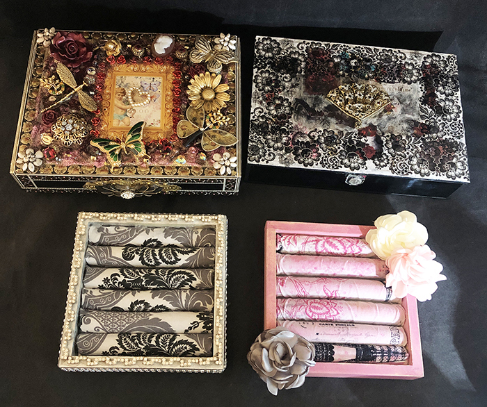 DIY Jewelry Box and Ring Holder